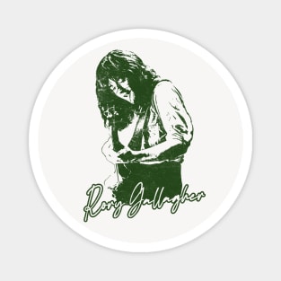 Rory Gallagher / Vintage Look Fanart Design Magnet